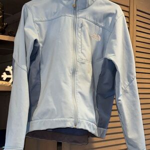 The North Face Light Blue Ski Jacket
